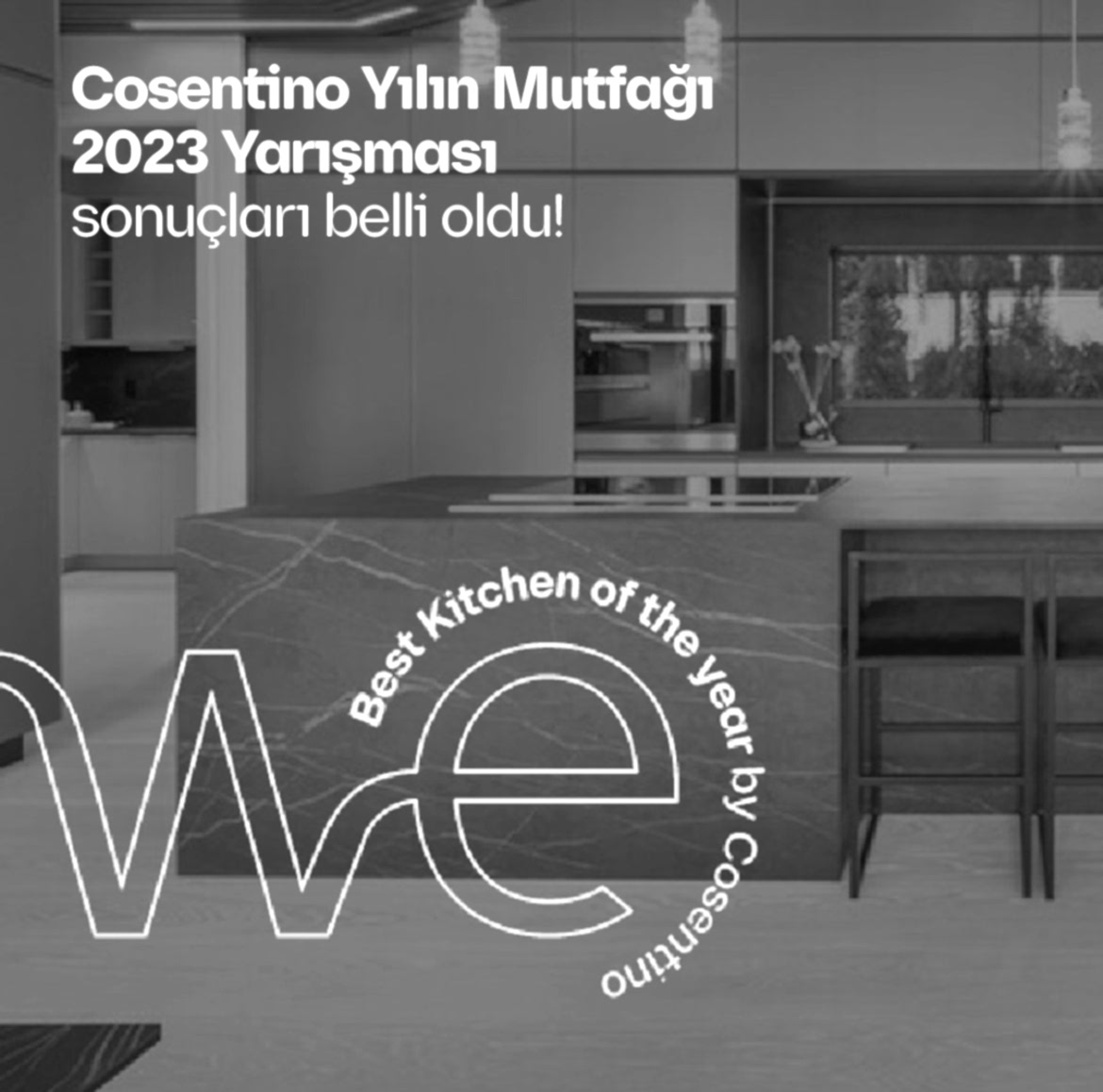 Cosentino Yılın Mutfağı Yarışmasında Bodrum Mutfak Mobilya, İki Mutfak Modeli ile Zirvede!