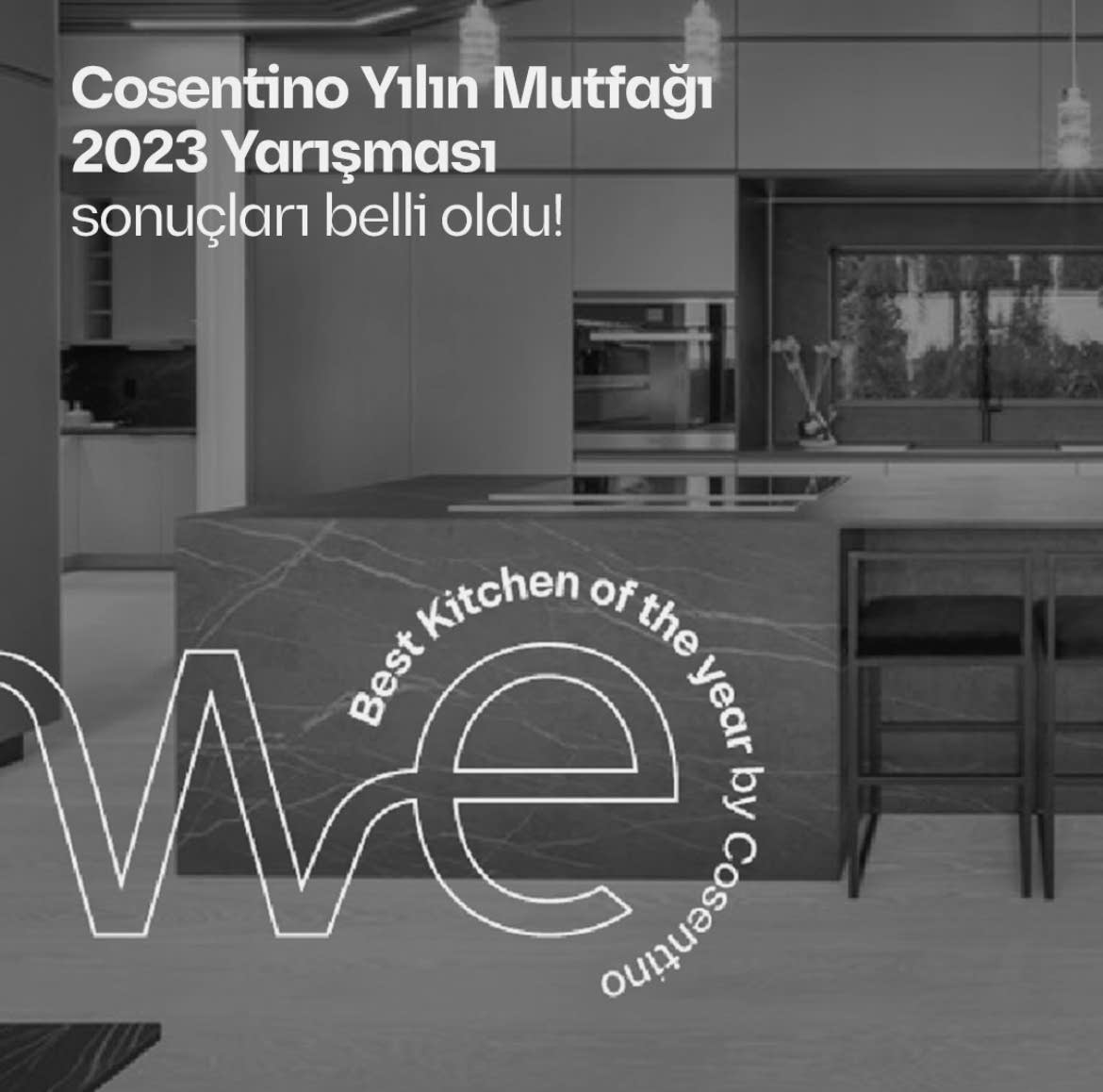 Cosentino Yılın Mutfağı Yarışmasında Bodrum Mutfak Mobilya, İki Mutfak Modeli ile Zirvede!